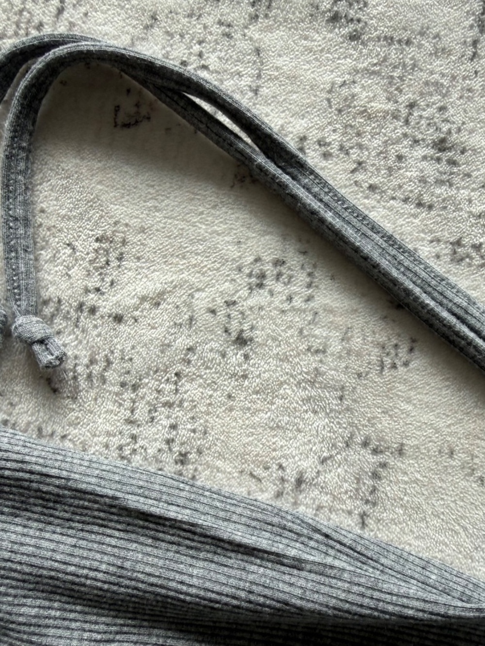 SKIMS Gray Ribbed Pjs - Picture 13 of 16
